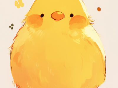 ひよこのイラスト作ります