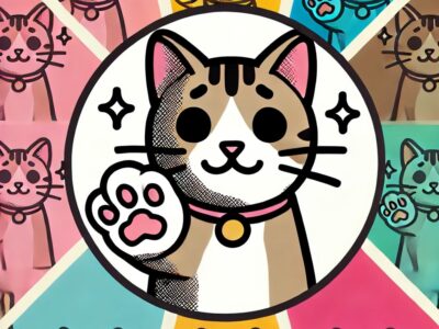 ネコノテのイラスト